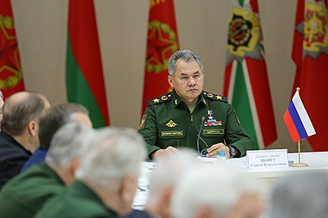 Глава российского оборонного ведомства Сергей Шойгу