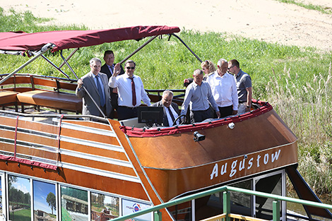 Калинин: Августовский канал следует активней продвигать и предлагать больше услуг Калинин: Августовский канал следует активней продвигать и предлагать больше услуг