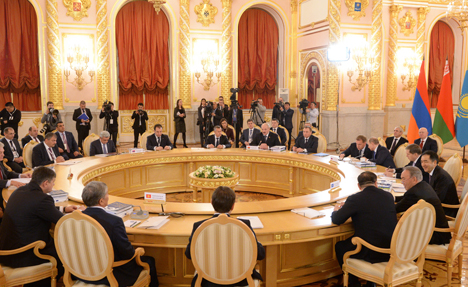 Назарбаев поблагодарил Беларусь за кропотливую работу в качестве председателя ЕАЭС