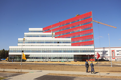 First phase of logistics subpark in Belarus-China industrial park over First phase of logistics subpark in Belarus-China industrial park over