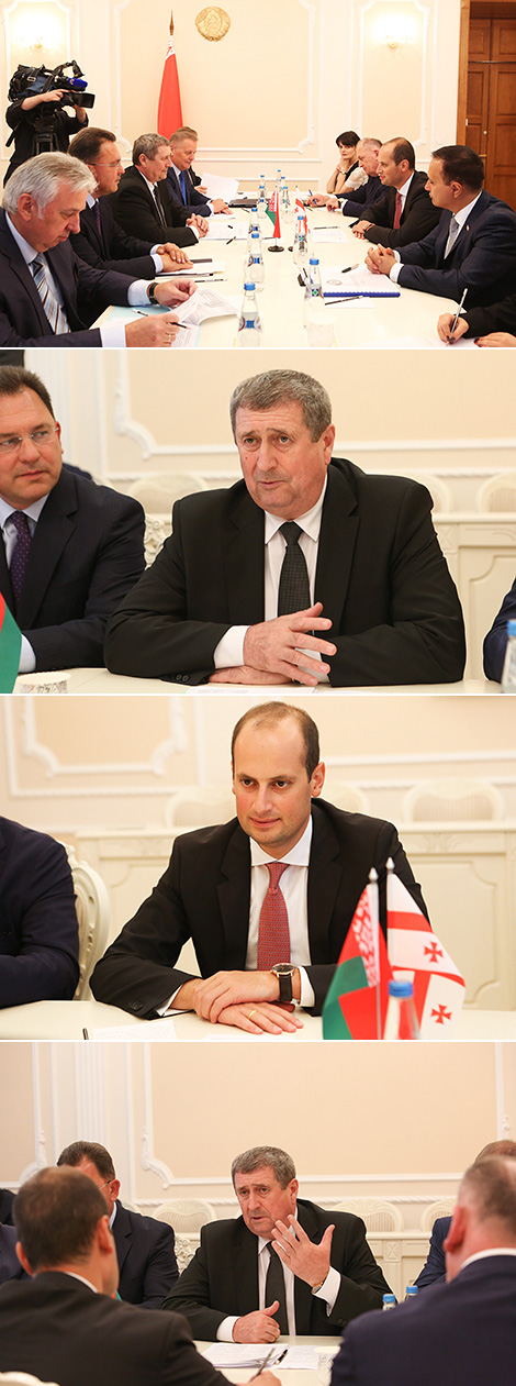 Belarus’ Deputy Prime Minister Mikhail Rusy met with Georgia’s Vice Prime Minister and Minister of Foreign Affairs Mikheil Janelidze