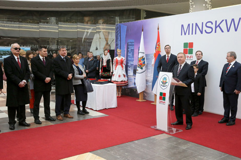 Prime ministers of Belarus, Serbia open Dana Mall complex in Minsk