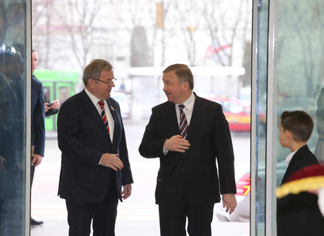 Prime ministers of Belarus, Serbia open Dana Mall complex in Minsk