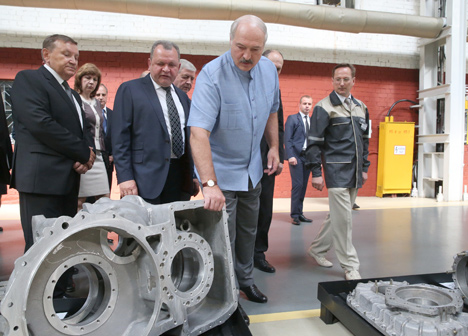 Lukashenko: No plans to sell MZKT so far
