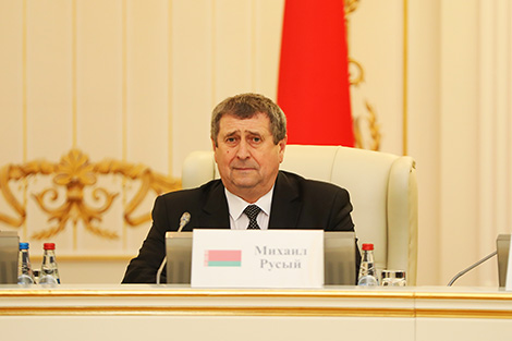 Belarusian Deputy Prime Minister Mikhail Rusy