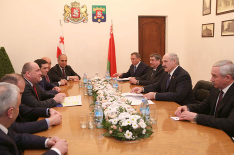 Belarusian President Alexander Lukashenko met with Head of Government of the Autonomous Republic of Adjara Archil Khabadze