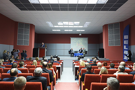 BelAZ Director General Piotr Parkhomchik