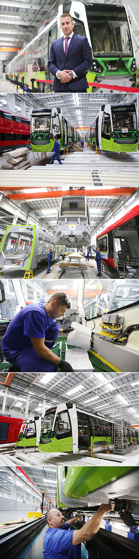 Stadler Minsk to produce 23 trams for St Petersburg