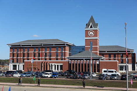 First phase of logistics subpark in Belarus-China industrial park over First phase of logistics subpark in Belarus-China industrial park over