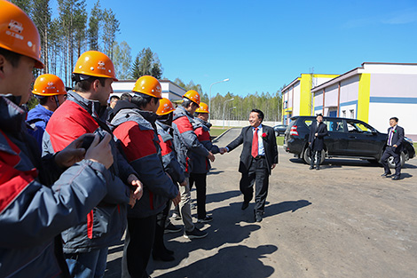 First phase of logistics subpark in Belarus-China industrial park over First phase of logistics subpark in Belarus-China industrial park over