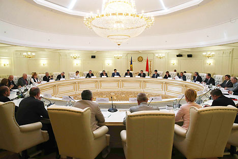 The session of the Belarusian-Moldovan intergovernmental commission on trade and economic cooperation in Minsk