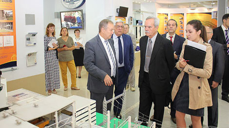 During the meeting. Photo of the National Academy of Sciences of Belarus