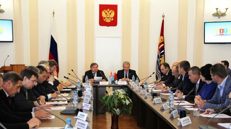 During the meeting. Photo of "Bellegprom"