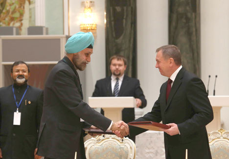 Belarus, India sign roadmap for cooperation