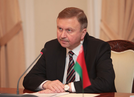 Belarus’ Prime Minister Andrei Kobyakov 