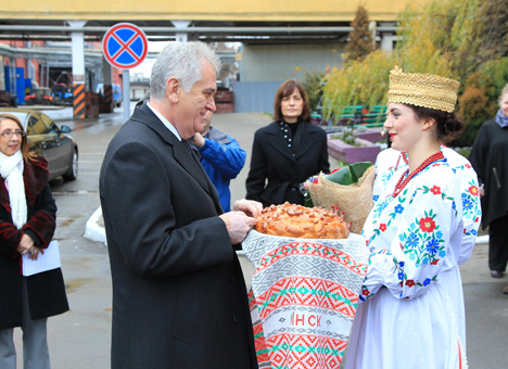 Президент Сербии Томислав Николич посетил ОАО "Минский тракторный завод"