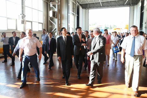 Во время посещения мероприятия