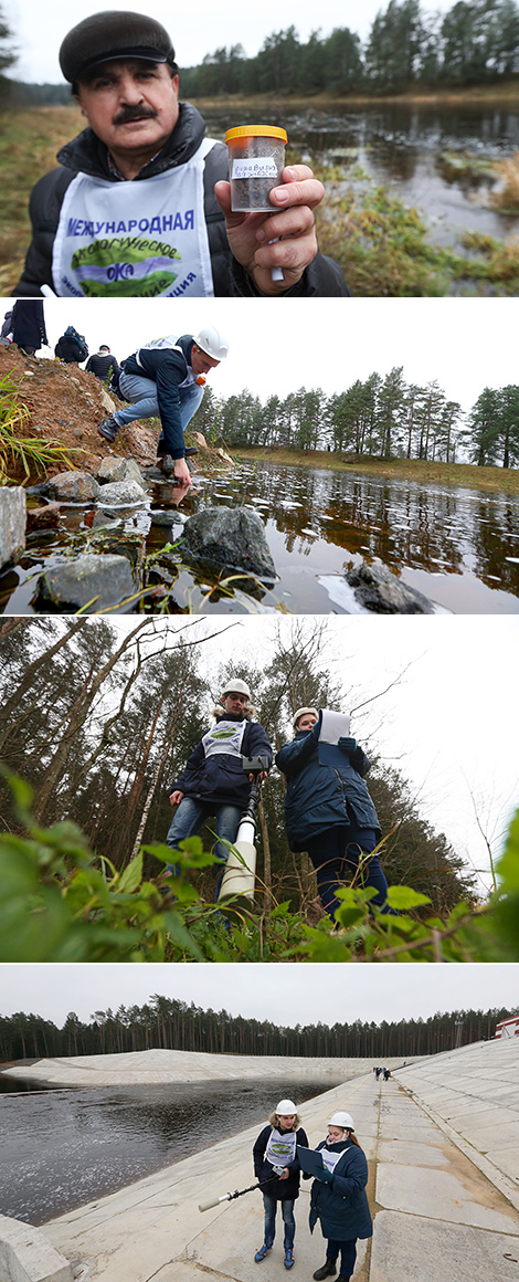 Экологи из Беларуси и России провели очередной этап мониторинга строительства АЭС в Островце