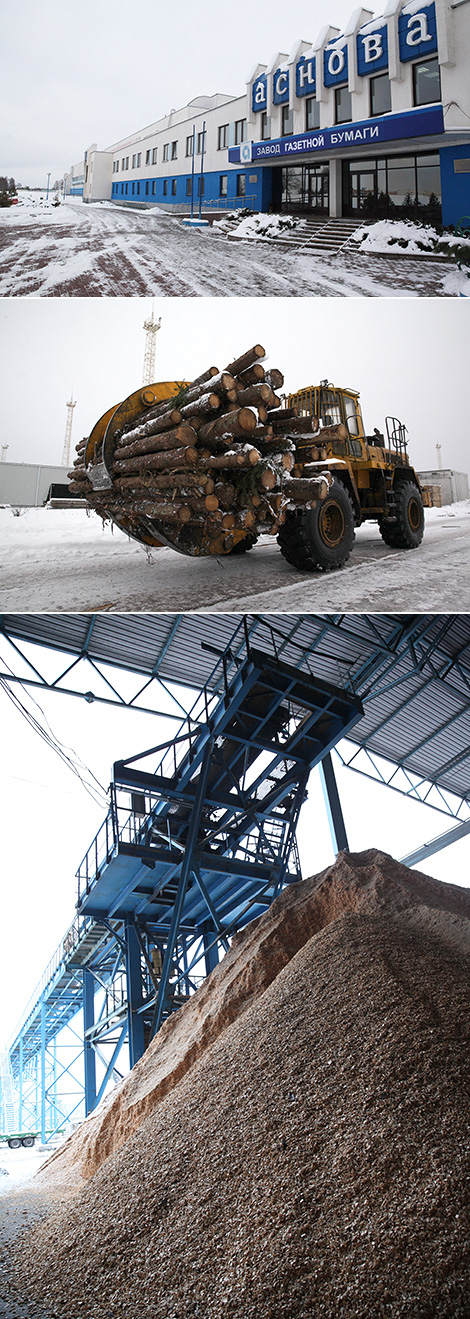 Шкловский завод начал поставки газетной бумаги в Китай