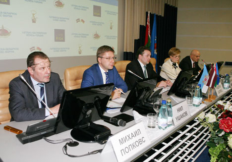 Латвийско-белорусский бизнес-форум прошел в Минске 8 апреля