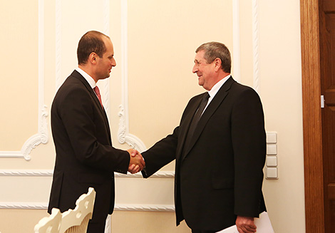 Заместитель премьер-министра Беларуси Михаил Русый 4 сентября встретился с вице-премьер-министром - министром иностранных дел Грузии Михеилом Джанелидзе