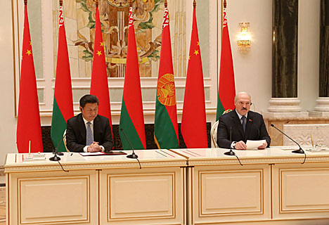Аляксандр Лукашэнка і Сі Цзіньпін