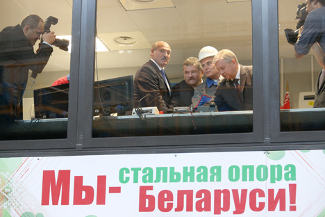 Лукашэнка на БМЗ запусціў новую вытворчую лінію