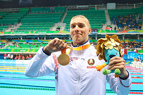 Беларус Уладзімір Ізотаў стаў лепшым у турніры сярод плыўцоў у катэгорыі SB12