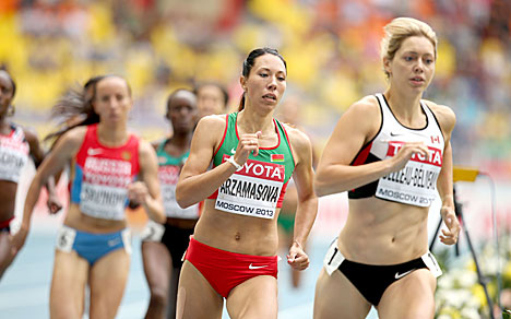 Беларуска Марына Арзамасава стала чэмпіёнкай Еўропы ў бегу на 800 м