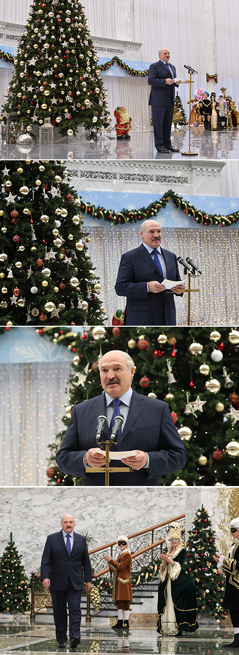 Аб адукацыі, сумненнях і роднай зямлі - Лукашэнка правёў навагоднюю сустрэчу з лепшымі навучэнцамі краіны