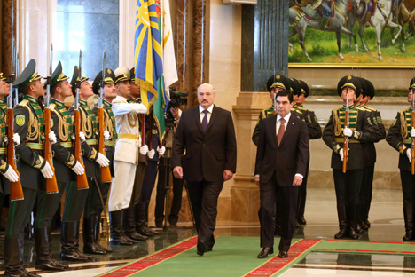Беларусь і Туркменістан поўныя рашучасці нарасціць аб'ёмы тавараабароту
