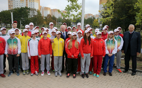 Лукашэнка падпісаў заяўку на ўдзел алімпійскай каманды Беларусі ў летніх Гульнях 2016 года