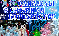 Навагодні паказ "Аднойчы ў Снежным каралеўстве"