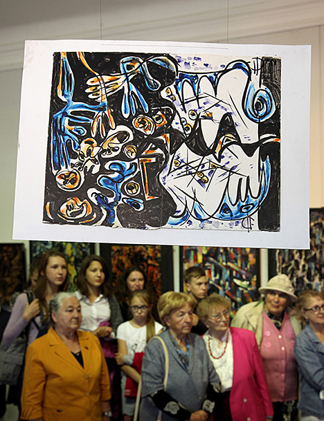 Жывапісец Аляксандр Салаўёў адзначыў сваё 90-годдзе юбілейнай выставай у Віцебску