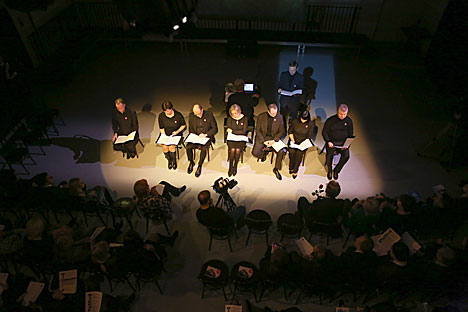 Прадстаўнікі дзяржструктур прынялі ўдзел у дакументальнай п'есе "Сем" аб правах жанчын