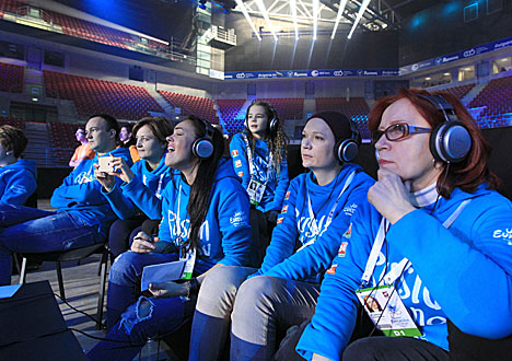 Руслан Асланаў правёў першую рэпетыцыю на сцэне "Арэна Армеец" у Сафіі