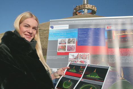 Рэстаўрацыя мемарыяльнага комплексу "Курган Славы"