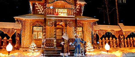 Сядзібa беларускага Дзеда Мароза