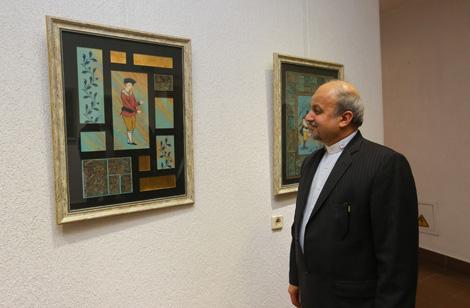 Больш за 100 твораў прадстаўлена на выстаўцы іранскага мастацтва ў Мінску