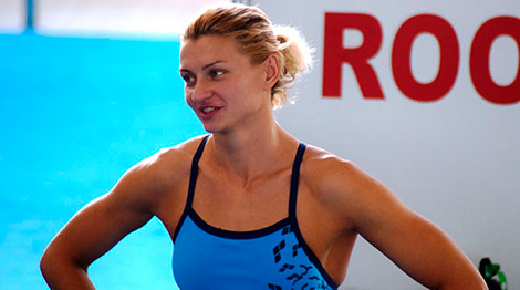 Плыўчыха Аксана Петрушэнка з Гомеля