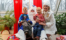 Домік Дзеда Мароза ў мінскім парку Горкага Домік Дзеда Мароза ў мінскім парку Горкага