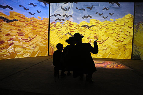 Мультымедыйная выстаўка "Ван Гог. Ажыўшыя палотны" адкрылася ў Мінску