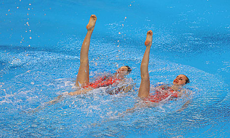 Беларускі Ганна Шульгіна і Дамініка Цыплакова адкрылі спаборніцкую праграму Еўрапейскіх гульняў у Баку