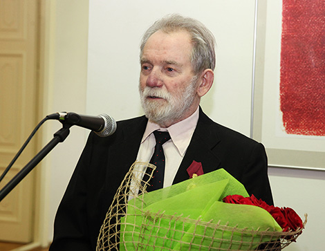 Ордэн Францыска Скарыны ўручаны ў Віцебску мастаку Аляксандру Салаўёву