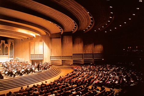 Канцэртная зала "Брукнерхаус" у Лінцы