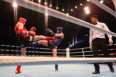 Чэмпіянат свету па муай-тай-2017. Дзмітрый Філіпаў (Беларусь) і Аляксандр Скварцоў (Расія) Чэмпіянат свету па муай-тай-2017. Дзмітрый Філіпаў (Беларусь) і Аляксандр Скварцоў (Расія)