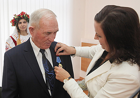 Першы беларускі алімпійскі чэмпіён Леанід Гейштар адзначыў 80-годдзе