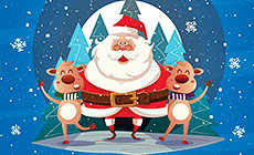 Навагодняя казка: дзіцячыя ёлкі ў аквапарку Навагодняя казка: дзіцячыя ёлкі ў аквапарку