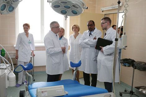 Сідзібэ: Аснашчанасць і прафесіяналізм супрацоўнікаў РНПЦ "Маці і дзіця" ўражваюць