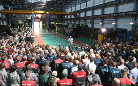 Лукашэнка: Планую, што мае дзеці будуць жыць у гэтай краіне, на гэтай зямлі